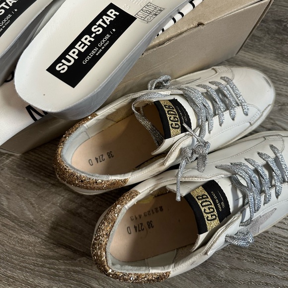 Authentic Golden Goose size 38 like new! Comes with box and bag! Wore once - Picture 2 of 6